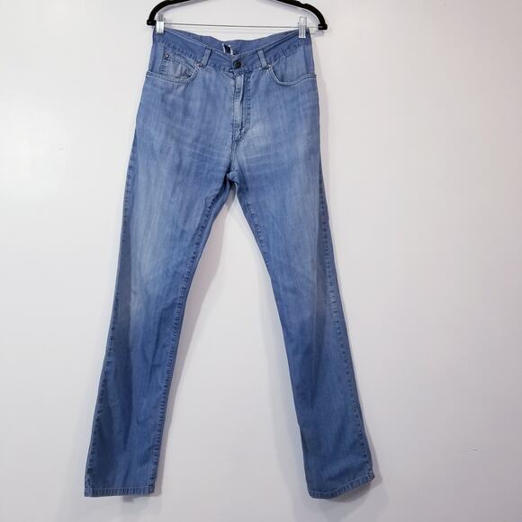 ZEGNA Sport Jeans Slim Straight 100% Cotton - Picture 1 of 16